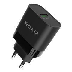 Адаптер быстрой зарядки WALKER WH-35 (2.4A / 15W) Black