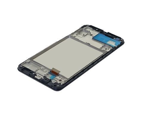 Дисплей Samsung M325/M32 (2021) з сенсором и корпусной рамкой в сборе High Quality Black