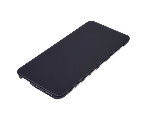 Дисплей Xiaomi Redmi 9 з сенсором та корпусною рамкою у зборі High Quality Black