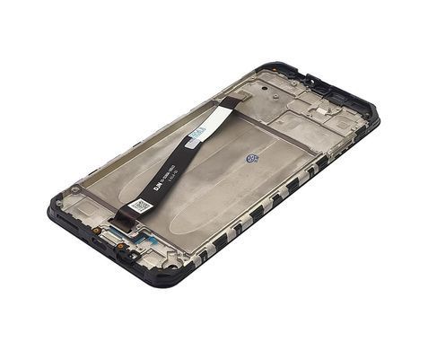 Дисплей Xiaomi Redmi 9 з сенсором та корпусною рамкою у зборі High Quality Black