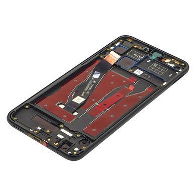 Дисплей Huawei Honor 8X з сенсором та корпусною рамкою у зборі High Quality Black