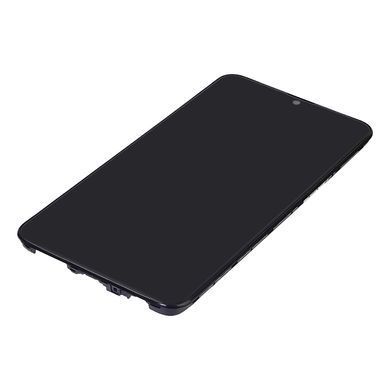 Дисплей Samsung Galaxy A10S (A107) з сенсором та корпусною рамкою у зборі High Quality Black