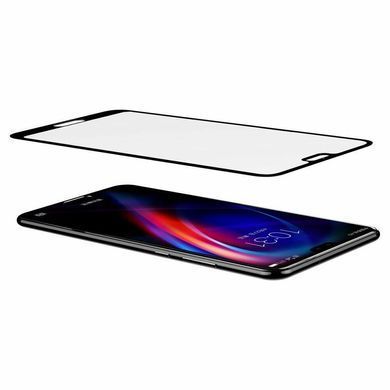 Захисне скло Huawei P20 Lite Повний клей / Full Glue Black WALKER