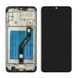 Дисплей Samsung Galaxy A20S (A207) з сенсором та корпусною рамкою у зборі High Quality Black