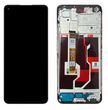 Дисплей Oppo A96 (4G) з сенсором та корпусною рамкою у зборі High Quality Black