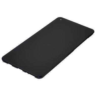 Дисплей Samsung Galaxy A21S (A217) с сенсором и корпусной рамкой в сборе High Quality Black