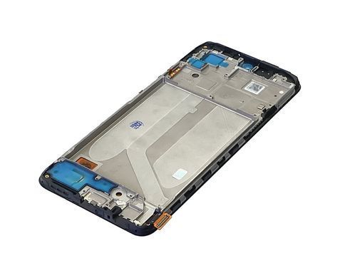 Дисплей Xiaomi Redmi Note 10 с сенсором и корпусной рамкой в сборе High Quality Black Oled