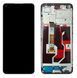 Дисплей Oppo A96 (4G) з сенсором та корпусною рамкою у зборі High Quality Black