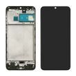 Дисплей Samsung Galaxy M21 (M215) з сенсором та корпусною рамкою у зборі High Quality Black