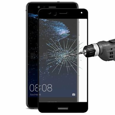 Защитное стекло Huawei P10 Lite Полный клей / Full Glue Black