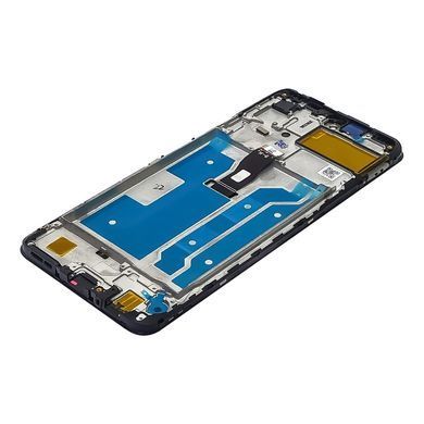 Дисплей Huawei P Smart (2021) з сенсором та корпусною рамкою у зборі High Quality Black