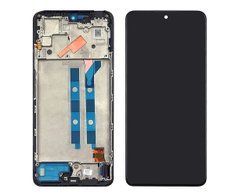 Дисплей Xiaomi Redmi Note 11 Pro з сенсором та корпусною рамкою у зборі High Quality Black Oled