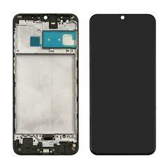 Дисплей Samsung Galaxy M30 (M305) с сенсором и корпусной рамкой в сборе High Quality Black