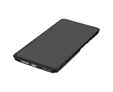 Дисплей Xiaomi Redmi Note 11 Pro с сенсором и корпусной рамкой в сборе High Quality Black Oled