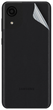 Защитная гидрогелевая пленка на заднюю панель для Samsung Galaxy A03 Core HD Глянцевая