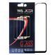 Захисне скло Samsung Galaxy M10 Повний клей / Full Glue Black WALKER