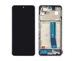Дисплей Xiaomi Redmi Note 11 с сенсором и корпусной рамкой в сборе High Quality Black Oled