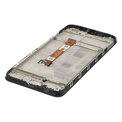 Дисплей Oppo A17 с сенсором и корпусной рамкой в сборе High Quality Black