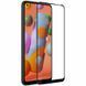 Защитное стекло Samsung Galaxy M11 Полный клей / Full Glue Black