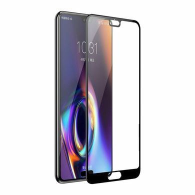 Захисне скло Huawei P20 Повний клей / Full Glue Black WALKER
