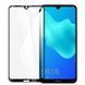Захисне скло Huawei Honor 8C Повний клей / Full Glue Black
