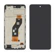 Дисплей TECNO Spark 20 (KJ5n) з сенсором та корпусною рамкою у зборі High Quality Black