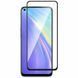 Защитное стекло Realme 6/6S Полный клей / Full Glue Black