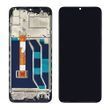 Дисплей Realme C3 з сенсором та корпусною рамкою у зборі High Quality Black