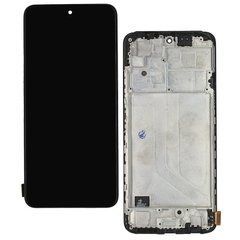 Дисплей Xiaomi Redmi Note 10S з сенсором та корпусною рамкою у зборі High Quality Black
