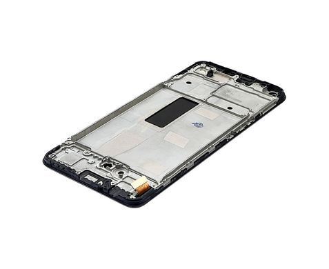 Дисплей Oppo Reno 5 Lite з сенсором та корпусною рамкою у зборі High Quality Black