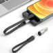 Кабель XO NB-Q170B Type-C to Lightning + USB адаптер (fast charge)