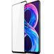 Защитное стекло Realme 8/8 Pro Полный клей / Full Glue Black