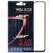 Захисне скло Samsung Galaxy A70S Повний клей / Full Glue Black WALKER