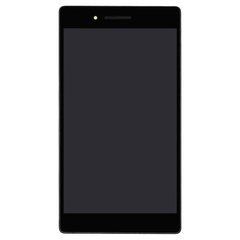 Дисплей Lenovo Tab 7304L (ZA310064UA) з сенсором та корпусною рамкою у зборі High Quality Black