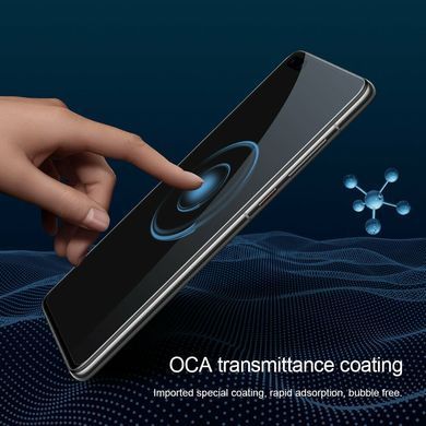 Защитное стекло Huawei P40 Полный клей / Full Glue Black