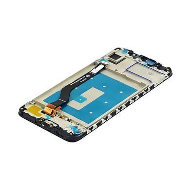 Дисплей Huawei Y7 (2019) з сенсором та корпусною рамкою у зборі High Quality Black