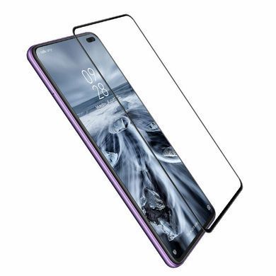 Захисне скло Xiaomi Redmi K30 Повний клей / Full Glue Black