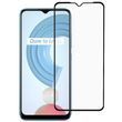 Захисне скло Realme C25Y Повний клей / Full Glue Black