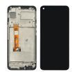 Дисплей Realme 6 з сенсором та корпусною рамкою у зборі High Quality Black