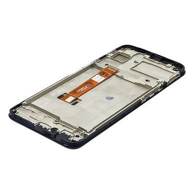 Дисплей Realme 6 з сенсором та корпусною рамкою у зборі High Quality Black