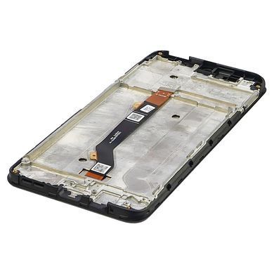 Дисплей TECNO Spark 8P (KG7N) з сенсором та корпусною рамкою у зборі High Quality Black
