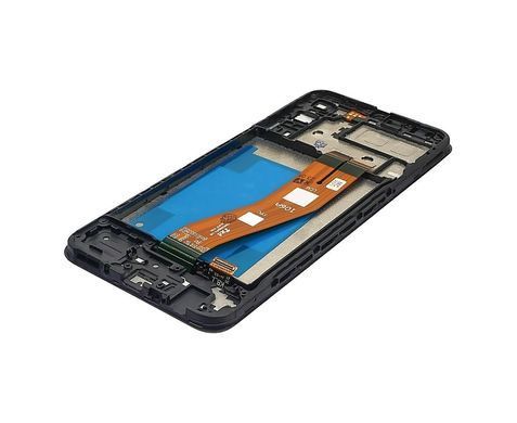 Дисплей Samsung Galaxy A04E (A042F) з сенсором та корпусною рамкою у зборі High Quality Black