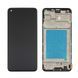 Дисплей Realme 7 Pro с сенсором и корпусной рамкой в сборе High Quality Black