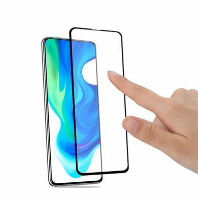 Защитное стекло Xiaomi Redmi K30 Pro Полный клей / Full Glue Black