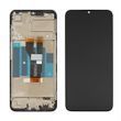 Дисплей Realme C11 (2021) с сенсором и корпусной рамкой в сборе High Quality Black