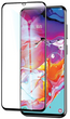 Захисне скло Samsung Galaxy A20S Повний клей / Full Glue Black
