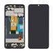 Дисплей Realme C30  с сенсором и корпусной рамкой в сборе High Quality Black