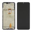 Дисплей Huawei Honor X7A с сенсором и корпусной рамкой в сборе High Quality Black
