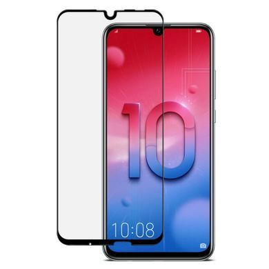 Захисне скло Huawei Honor 10 Lite Повний клей / Full Glue Black WALKER