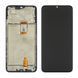 Дисплей Huawei Honor X7A з сенсором та корпусною рамкою у зборі High Quality Black